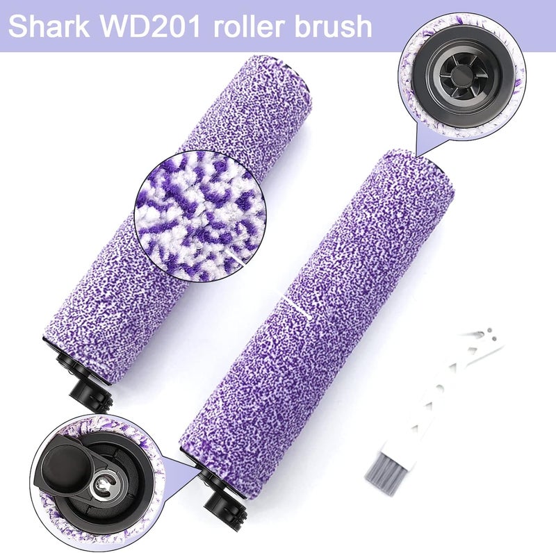 Eifrthe فرشاة استبدال هيدروفاك وفلتر لجهاز الشفط Shark WD101 WD201 WD100 WD200 AW201 WD200C WD201C WD101C AW261 wd160 HydroVac XL 3 في 1 ، قارن الأجزاء WDB1، WDB2، WDFF1، WDFF2، WDB1F2 - Image 3